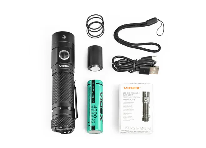 Ліхтар VIDEX VLF-A353 900Lm 5000K Фото 3
